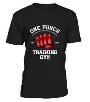 T Shirt One Punch Man Training Gym
