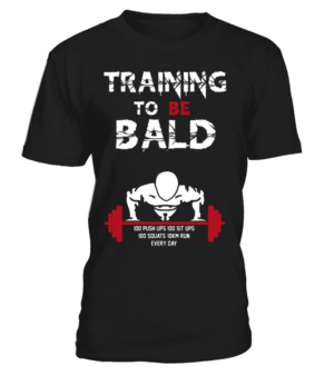 T Shirt One Punch Man Training To Be Bald