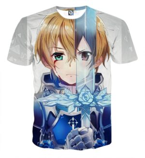 T Shirt Sword Art Online Kirito Sword
