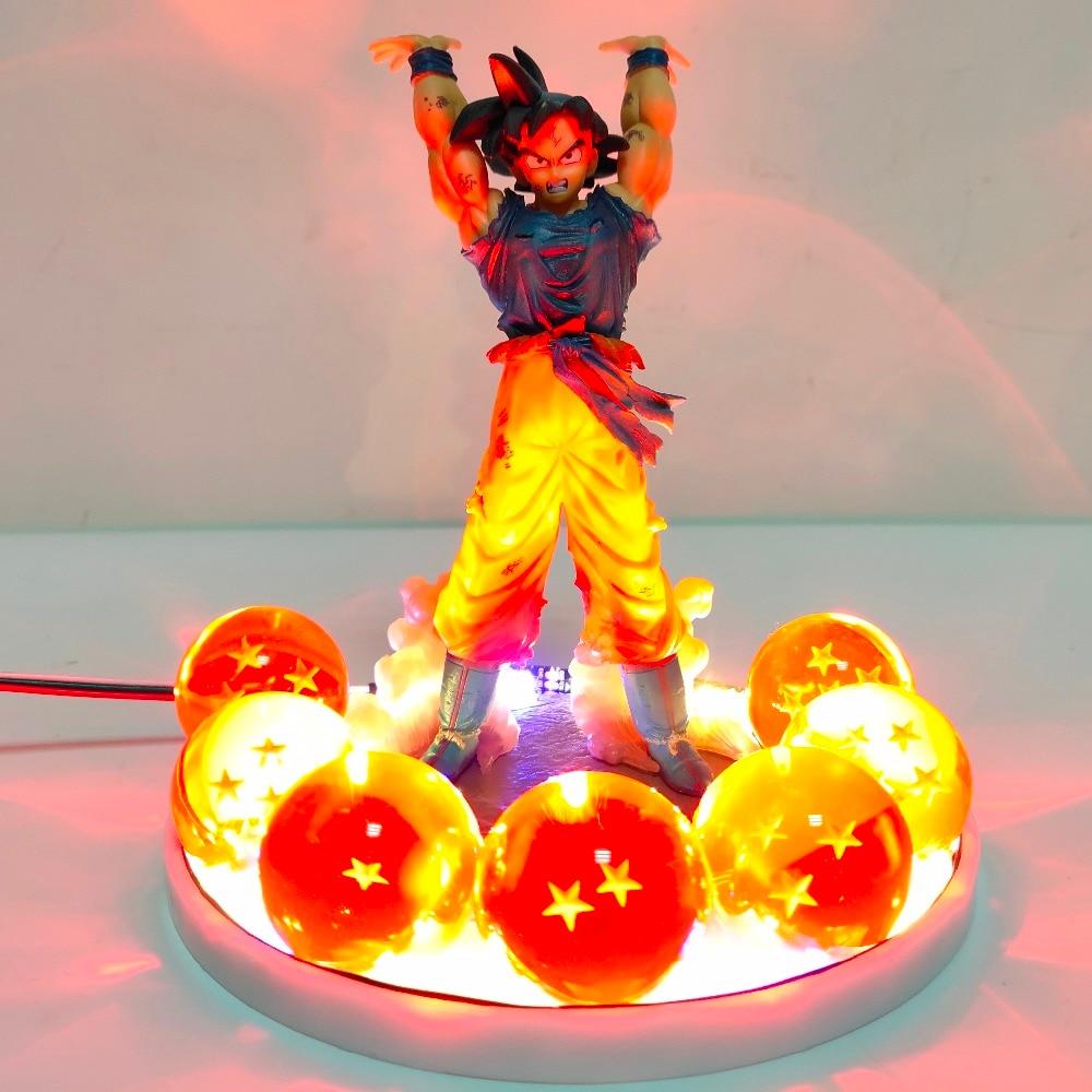 FIGURINE SON GOKU dragon ball z Super Genkidama/ 27cm EUR 125,00