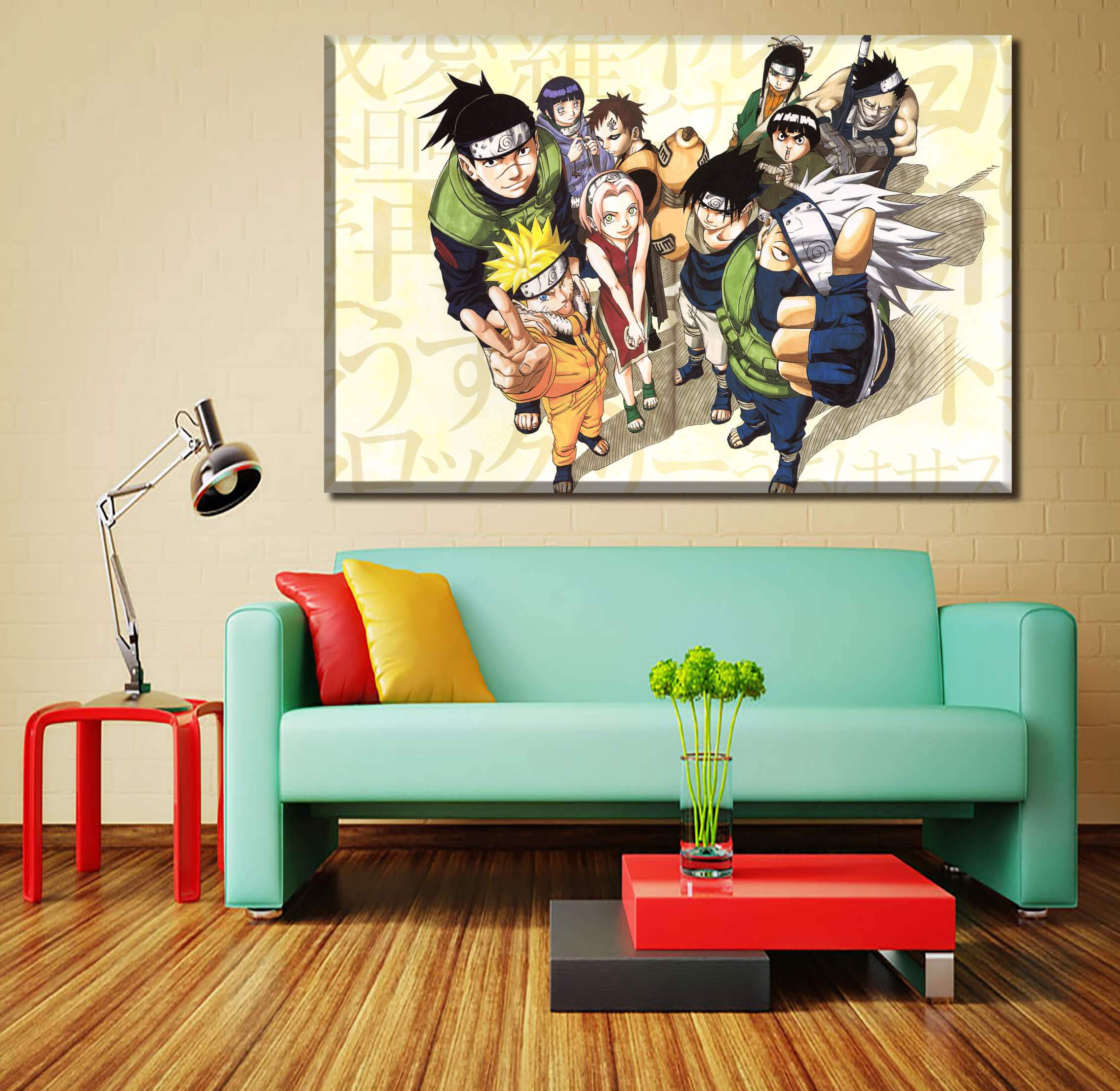 Tableau en 5 pièces Naruto Characters Tableau en 5 pièces Naruto Characters