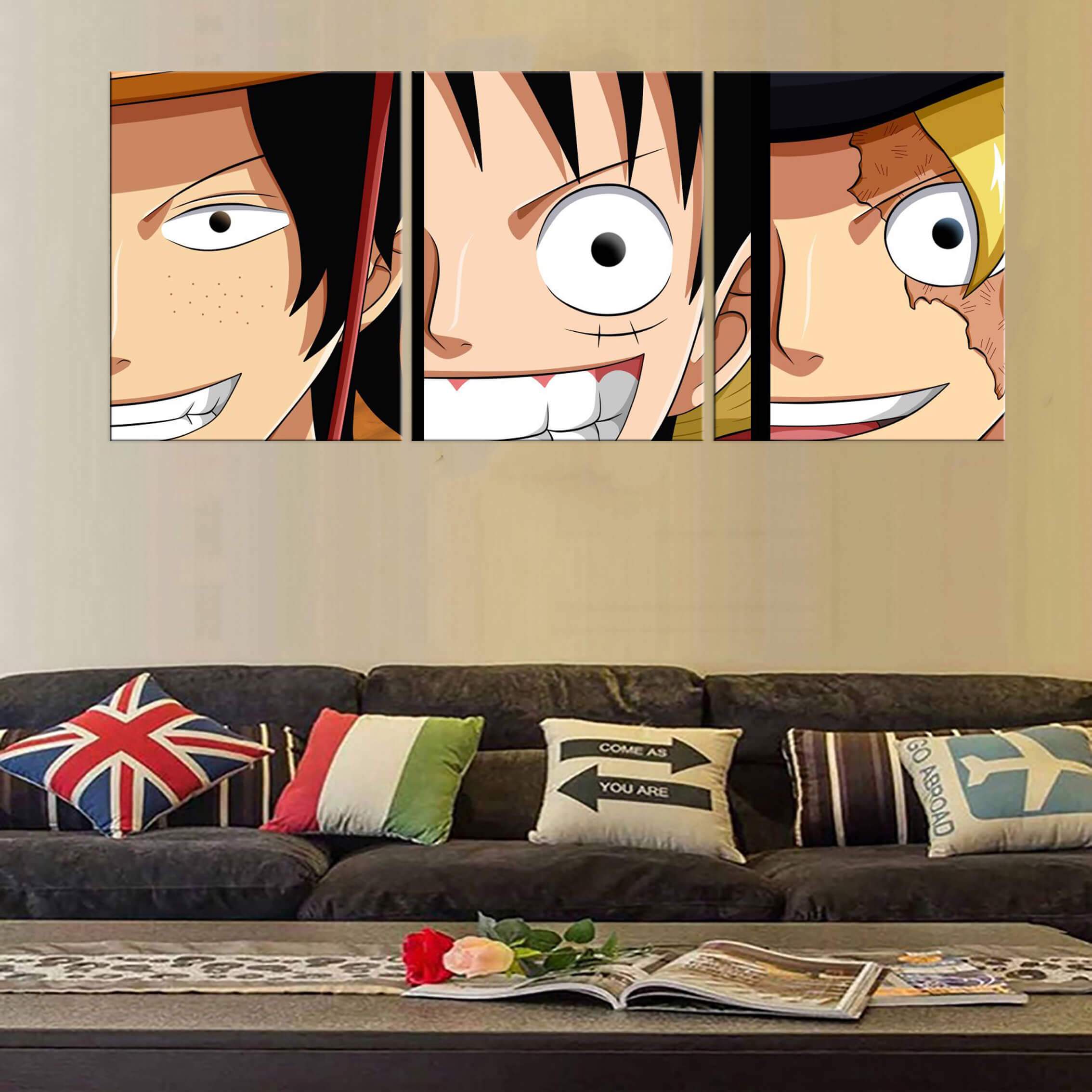 Tableau en 5 pièces One Piece Frères Tableau en 5 pièces One Piece Frères