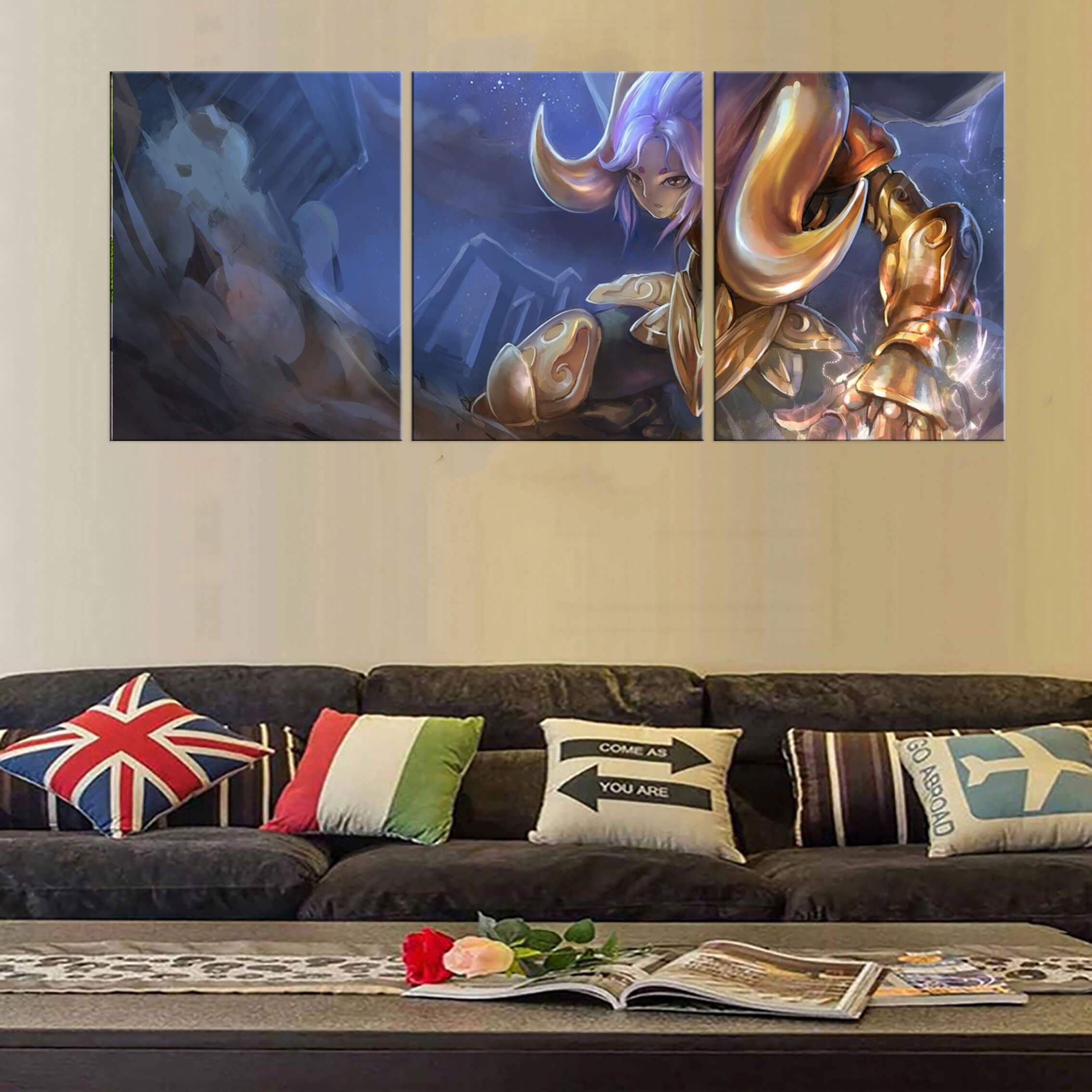 Décoration murale en 5 pièces Saint Seiya Chevaliers Du Zodiaque Bélier Décoration murale en 5 pièces Saint Seiya Chevaliers Du Zodiaque Bélier