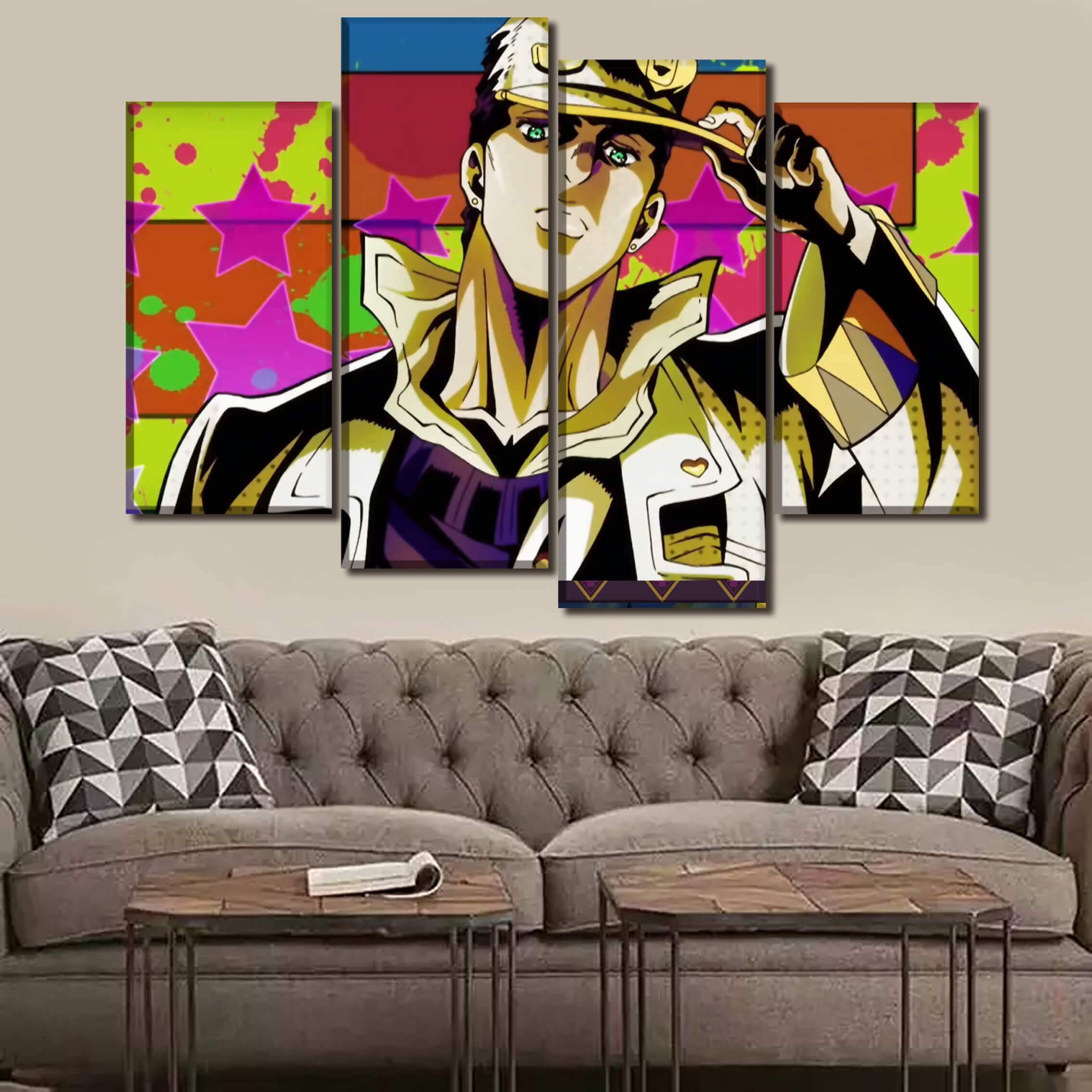 Décoration murale en 5 pièces Jojo’s Bizarre Adventure Heros Décoration murale en 5 pièces Jojo’s Bizarre Adventure Heros