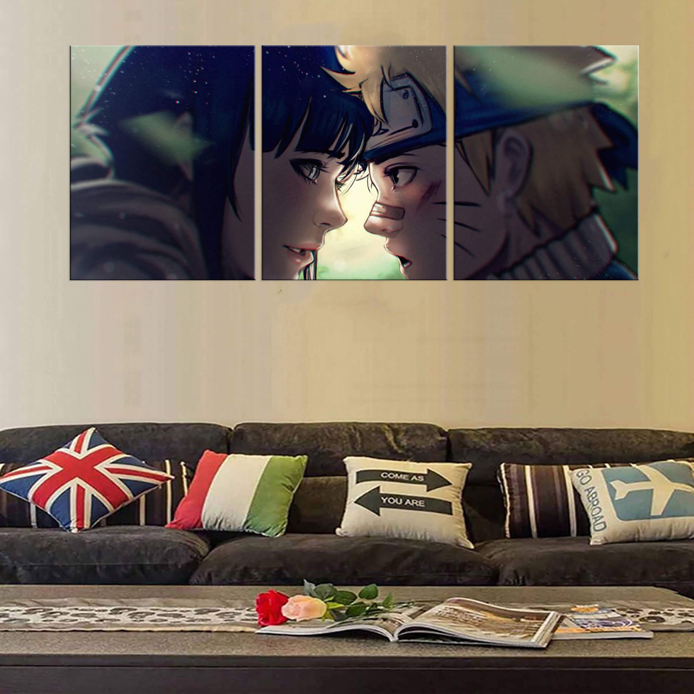 Tableau en 5 pièces Naruto X Hinata Tableau en 5 pièces Naruto X Hinata