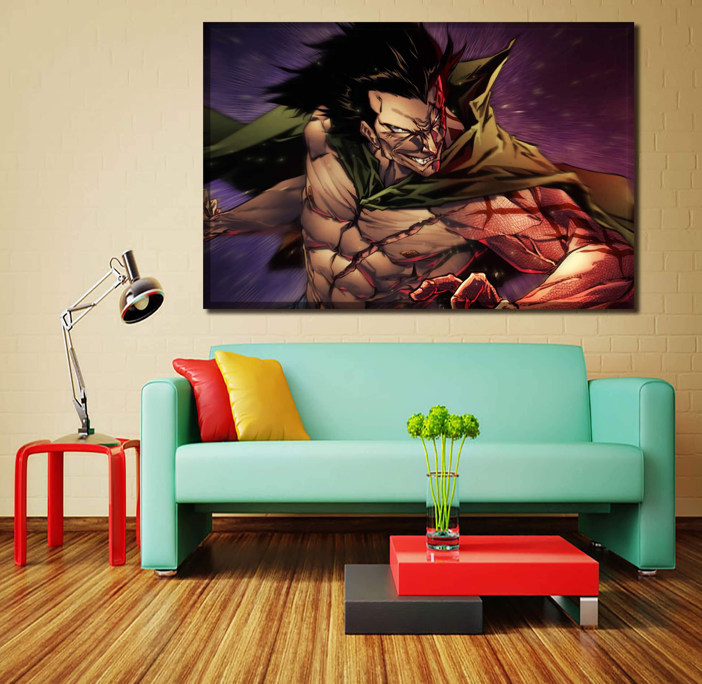 Tableau en 5 pièces One Piece Dragon Tableau en 5 pièces One Piece Dragon