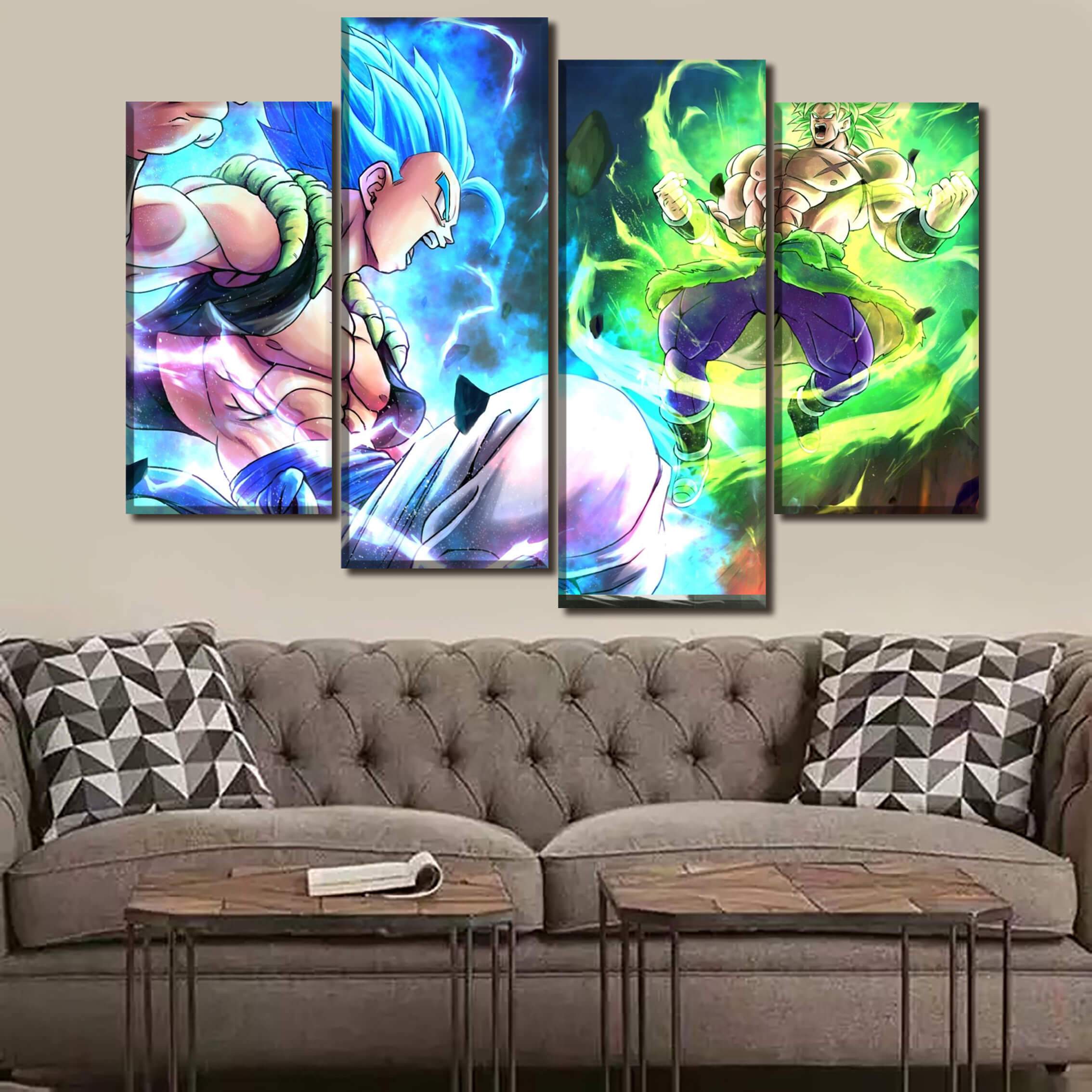Tableau Dragon Ball Super Gogeta Vs Broly Tableau Dragon Ball Super Gogeta Vs Broly