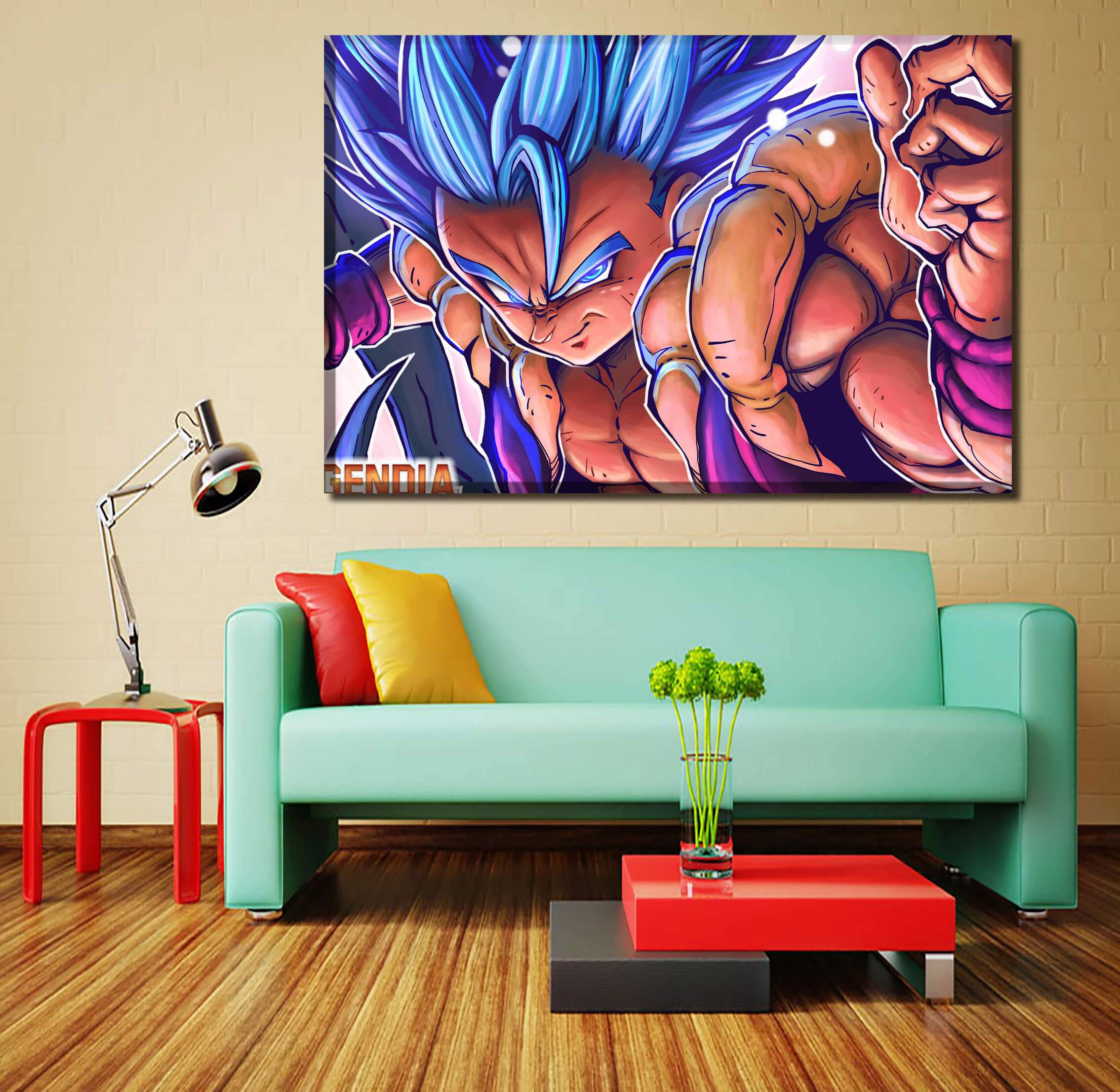 Tableau Dragon Ball Super Gogeta Tableau Dragon Ball Super Gogeta