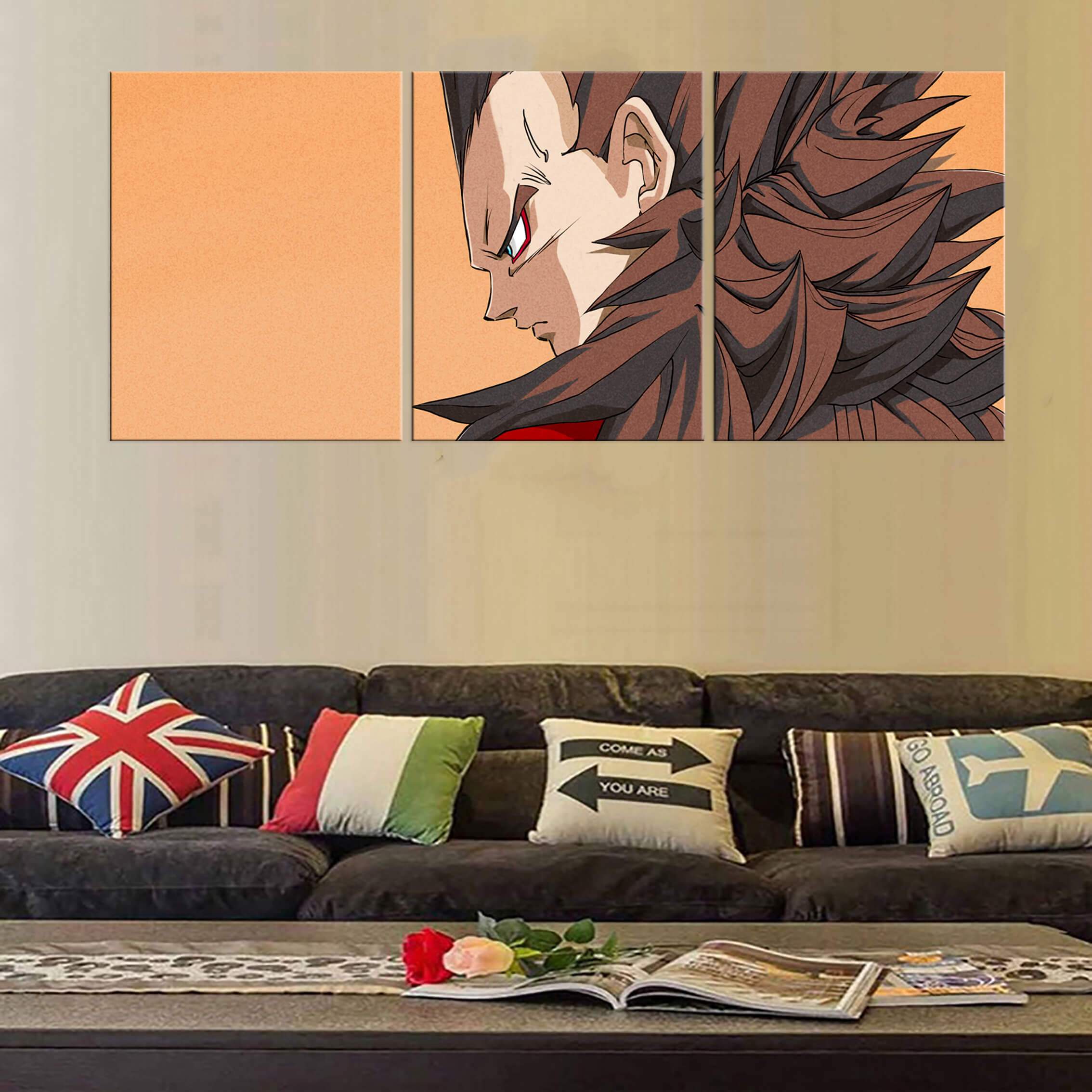 Tableau Dragon Ball GT Vegeta SSJ4 Tableau Dragon Ball GT Vegeta SSJ4