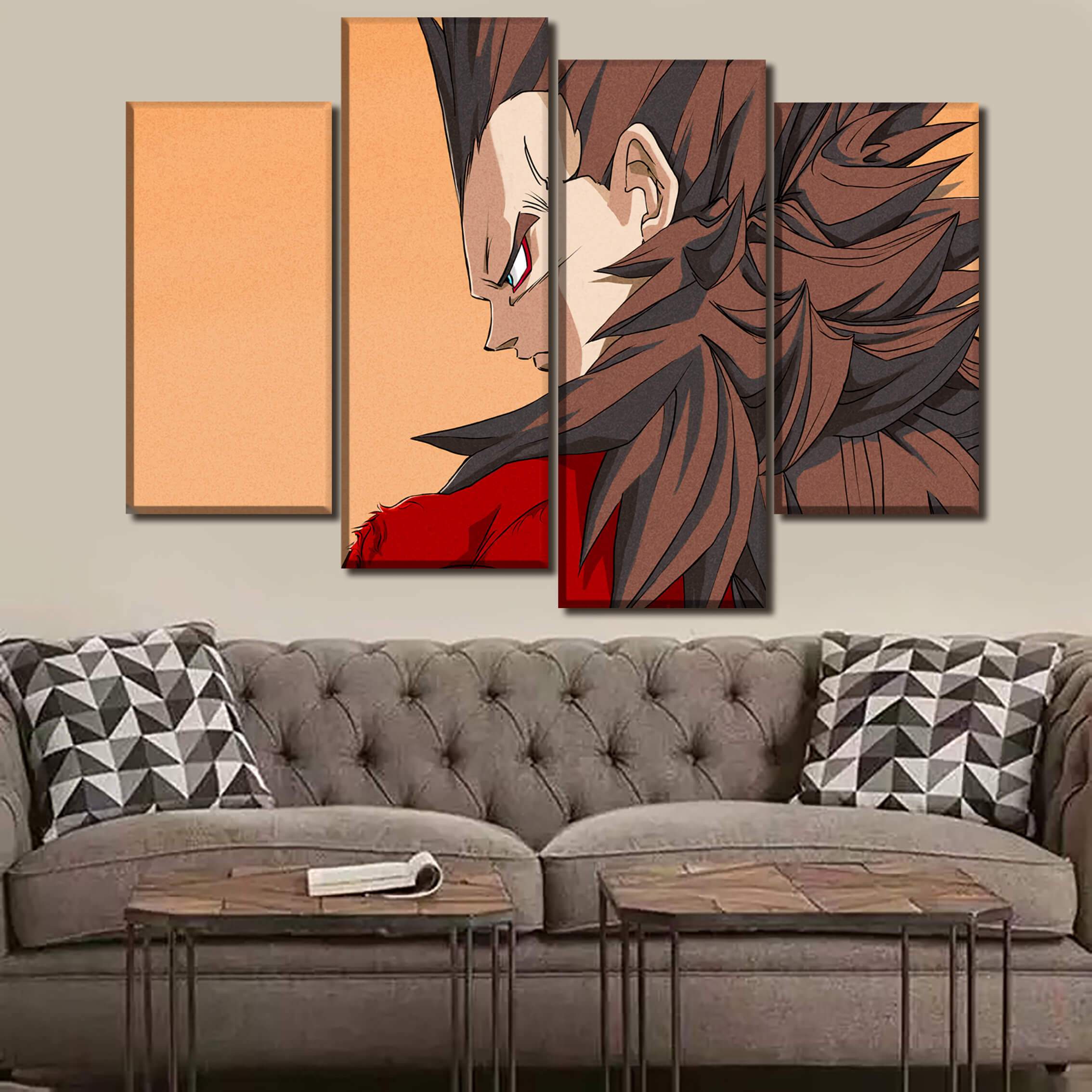 Tableau Dragon Ball GT Vegeta SSJ4 Tableau Dragon Ball GT Vegeta SSJ4