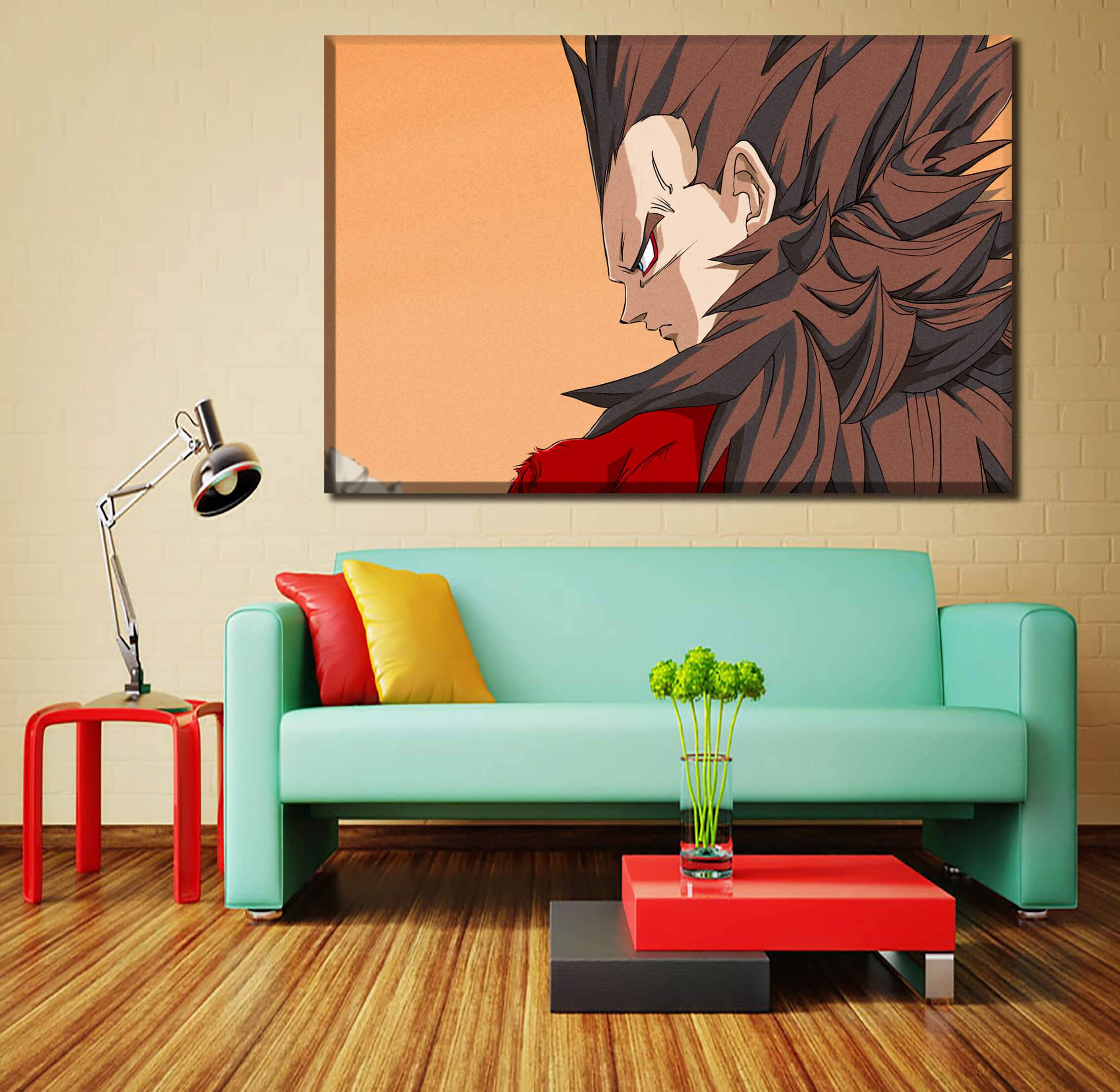 Tableau Dragon Ball GT Vegeta SSJ4 Tableau Dragon Ball GT Vegeta SSJ4