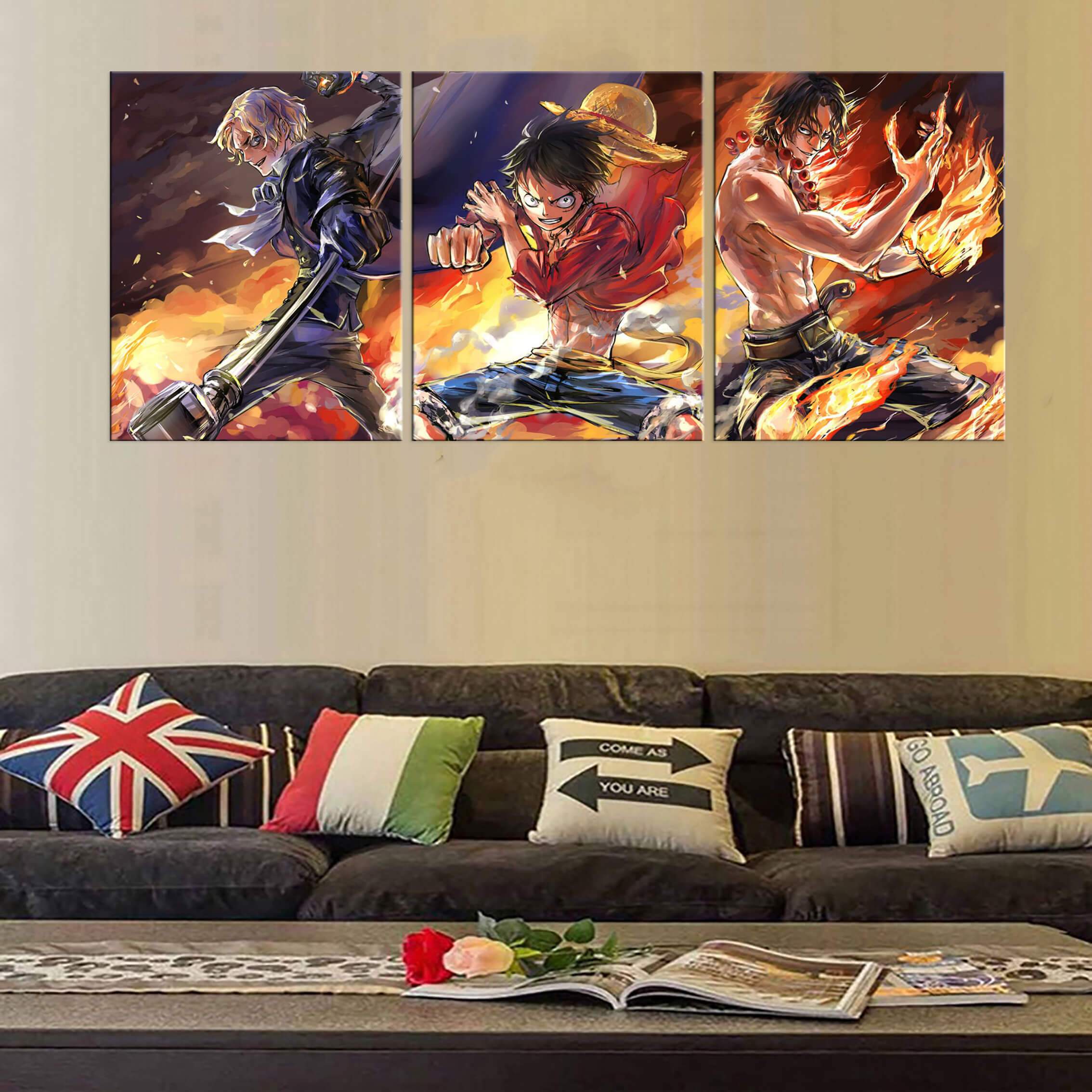 Décoration en 5 pièces One Piece Brothers Décoration en 5 pièces One Piece Brothers