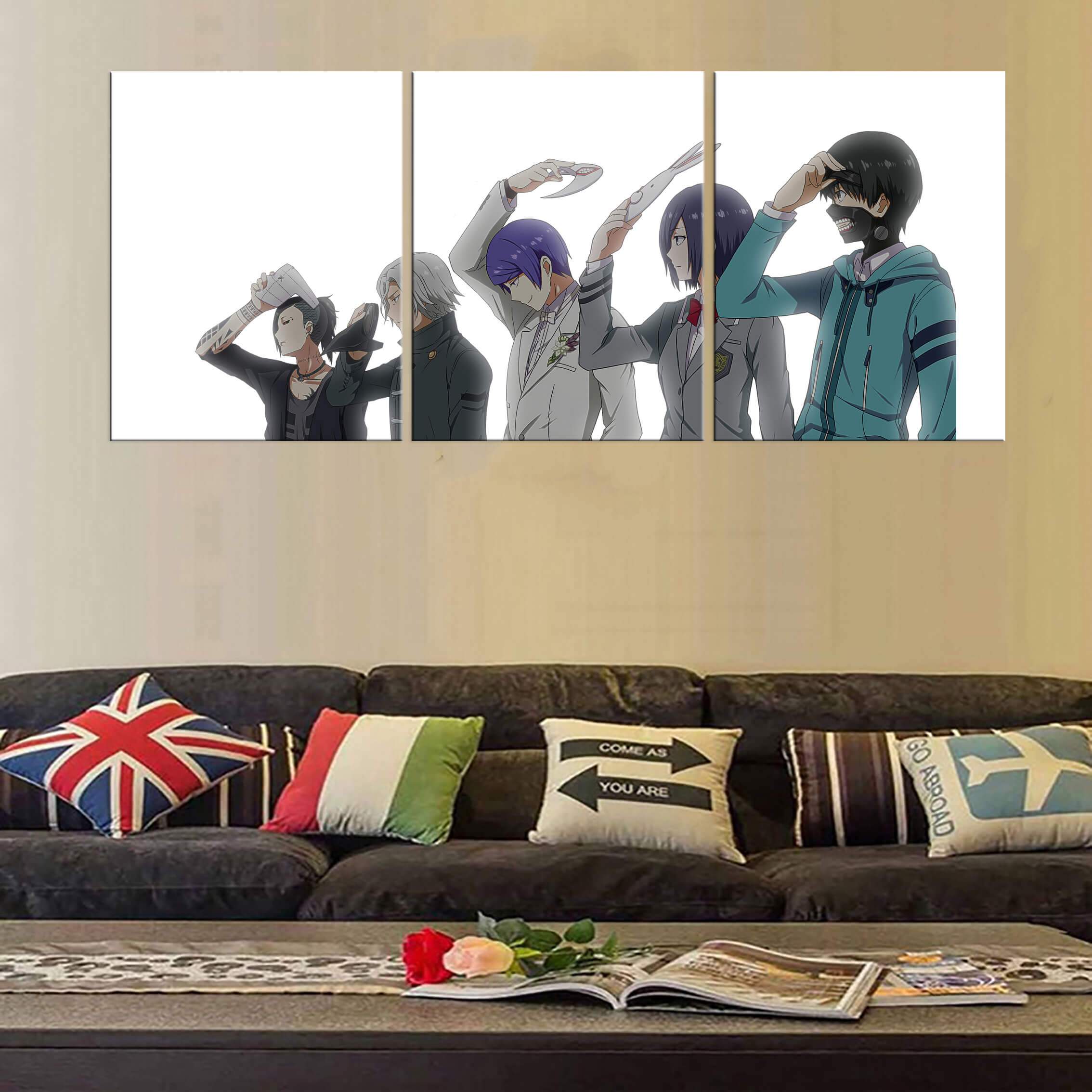 Décoration murale en 5 pièces Tokyo Ghoul Evolution Décoration murale en 5 pièces Tokyo Ghoul Evolution