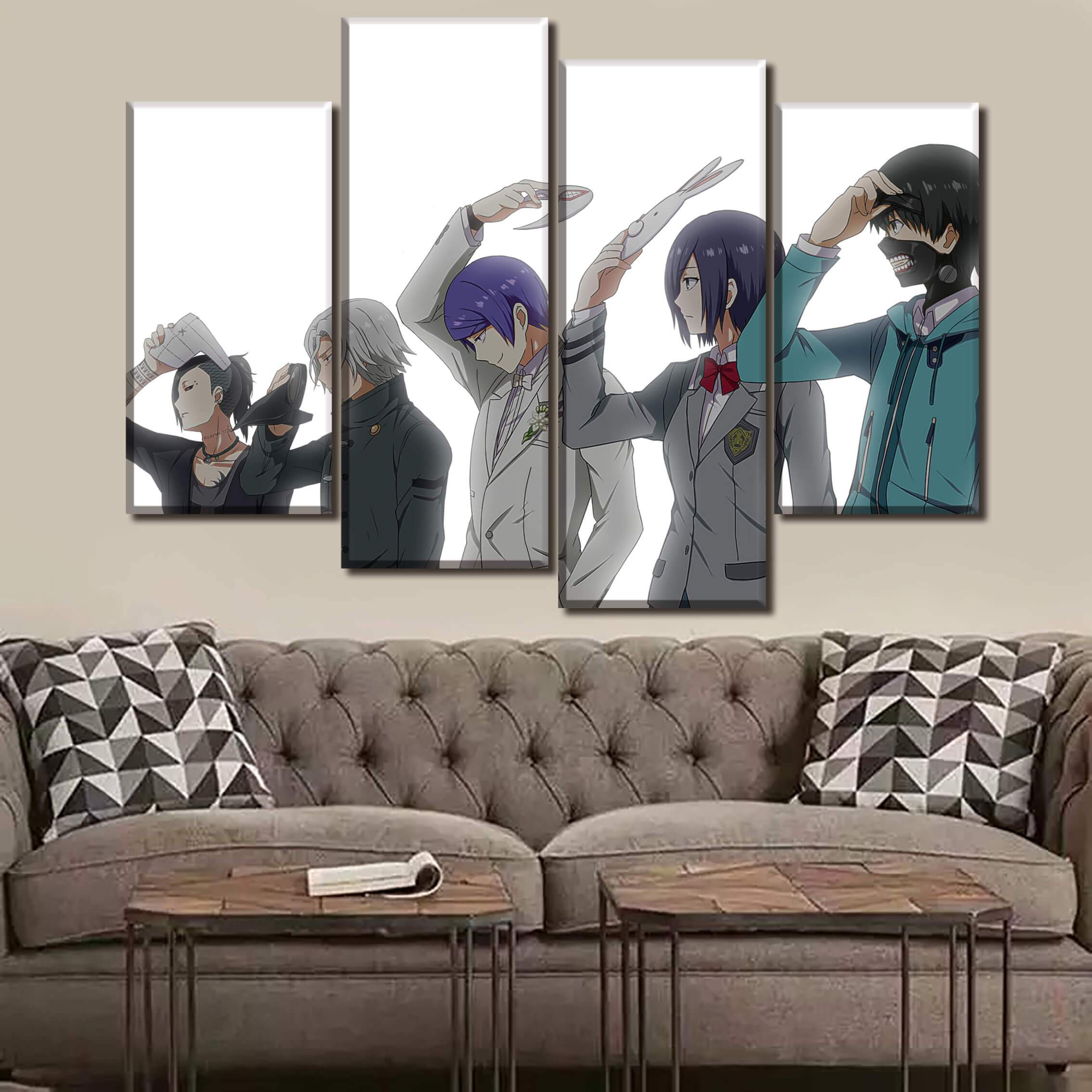 Décoration murale en 5 pièces Tokyo Ghoul Evolution Décoration murale en 5 pièces Tokyo Ghoul Evolution