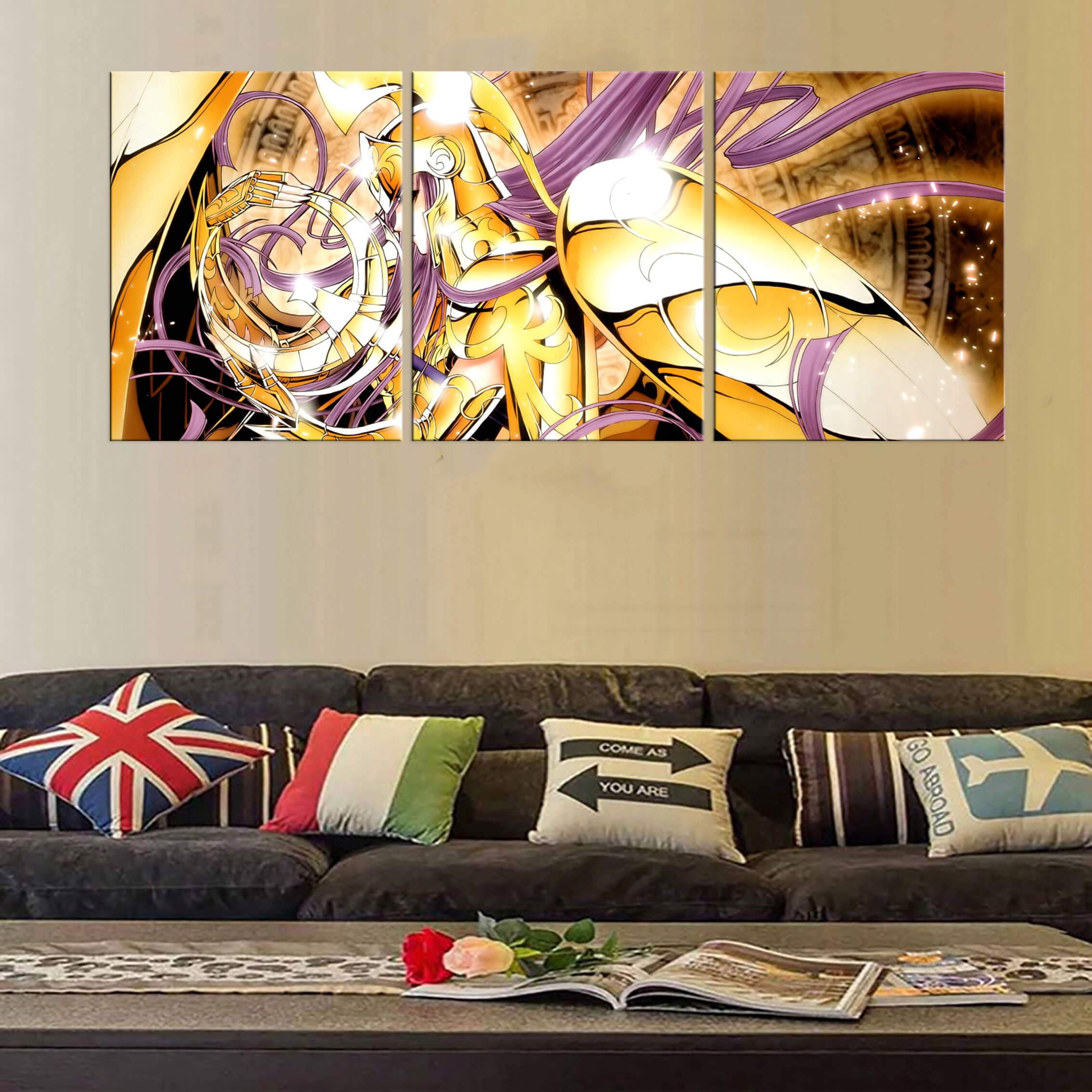 Décoration murale en 5 pièces Saint Seiya Chevaliers Du Zodiaque Armure D’Athéna Décoration murale en 5 pièces Saint Seiya Chevaliers Du Zodiaque Armure D’Athéna