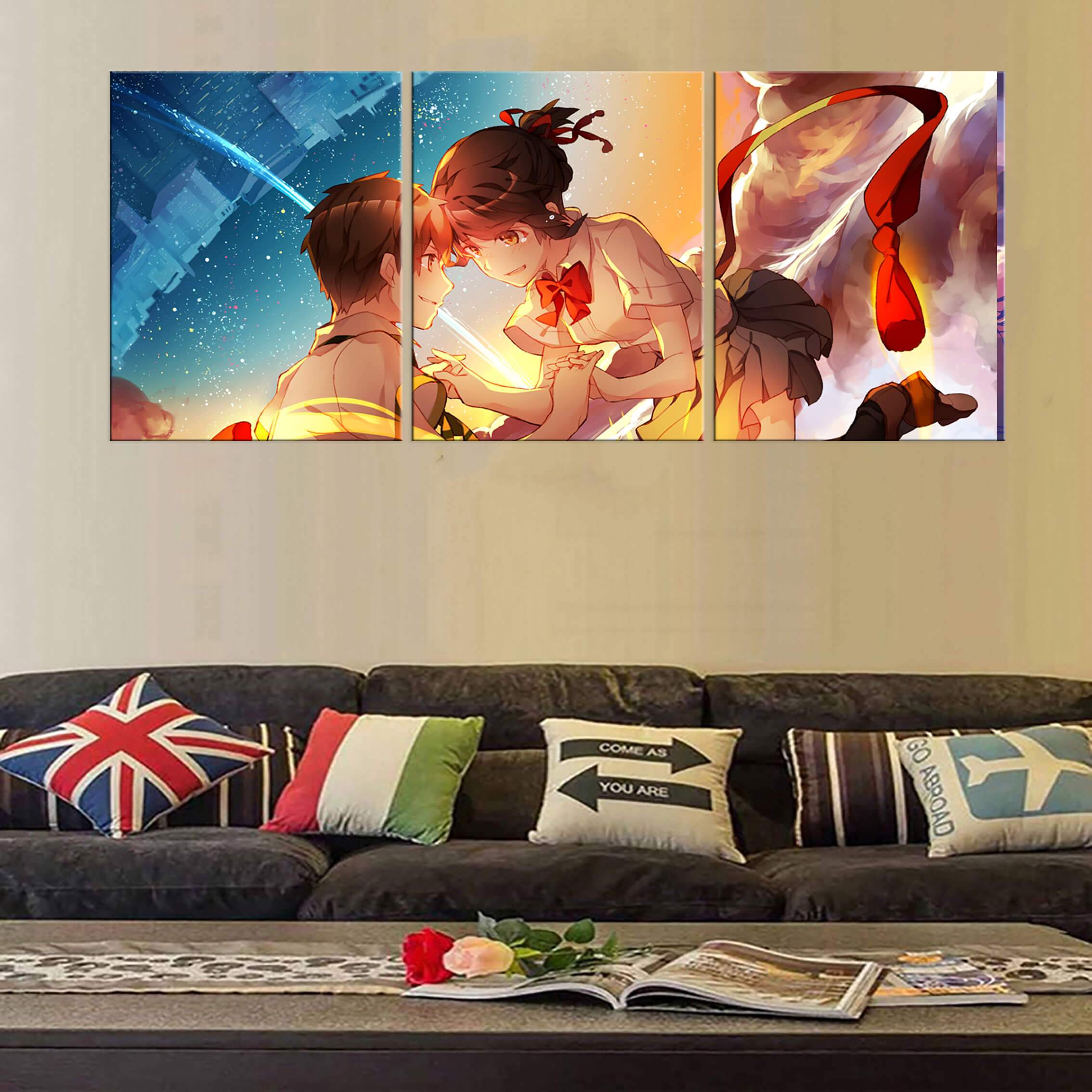 Décoration murale en 5 pièces Your Name Taki X Metsuha Décoration murale en 5 pièces Your Name Taki X Metsuha