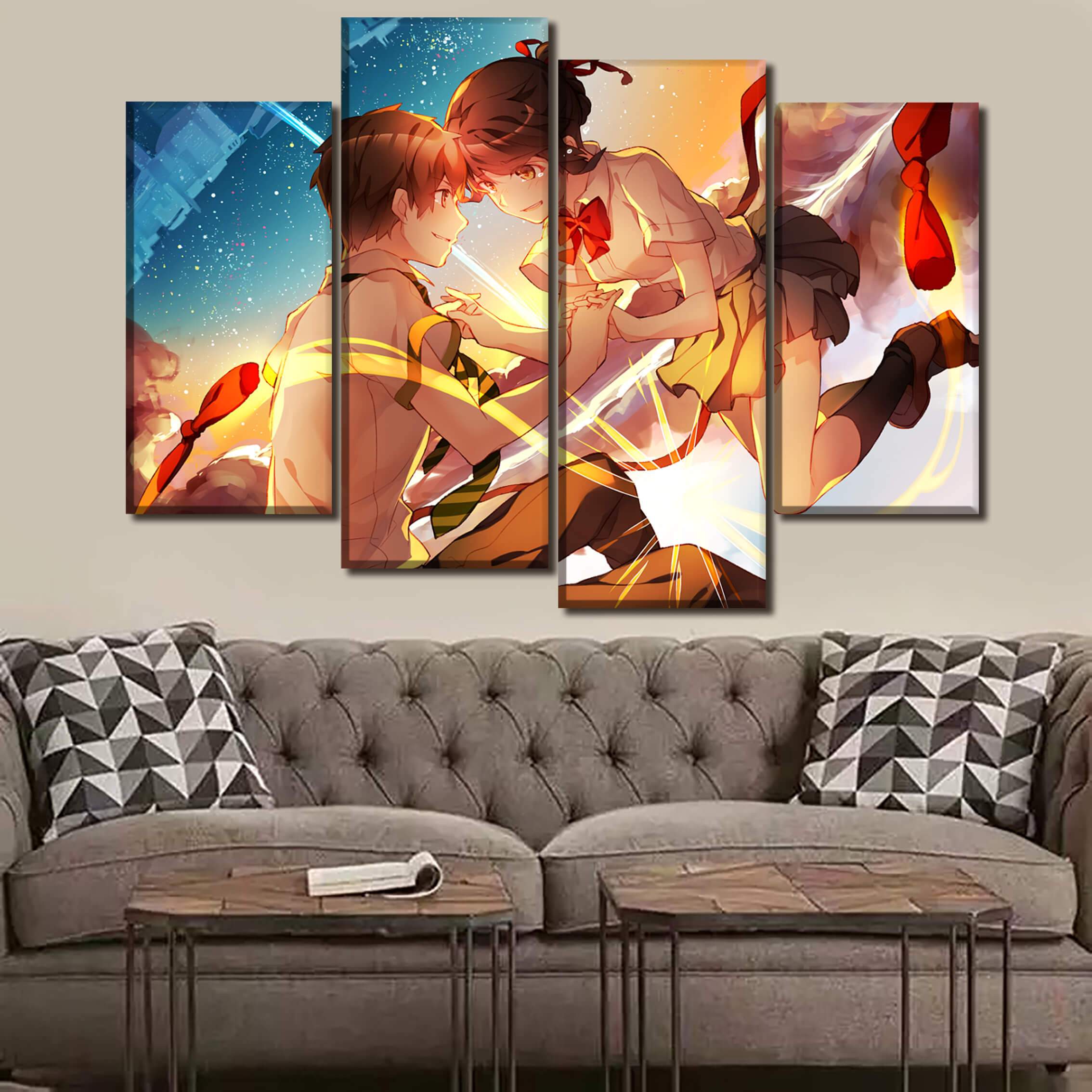 Décoration murale en 5 pièces Your Name Taki X Metsuha Décoration murale en 5 pièces Your Name Taki X Metsuha