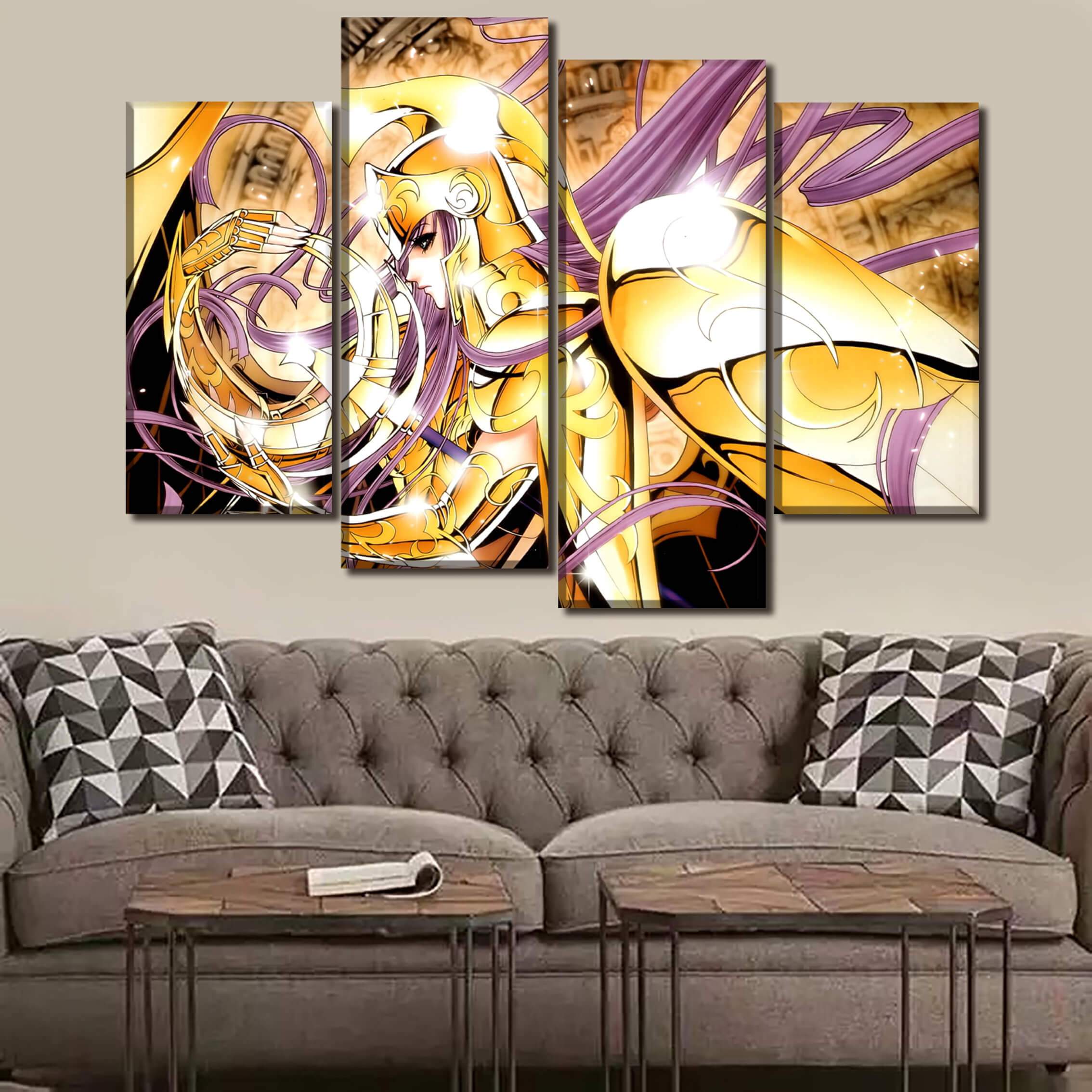Décoration murale en 5 pièces Saint Seiya Chevaliers Du Zodiaque Armure D’Athéna Décoration murale en 5 pièces Saint Seiya Chevaliers Du Zodiaque Armure D’Athéna
