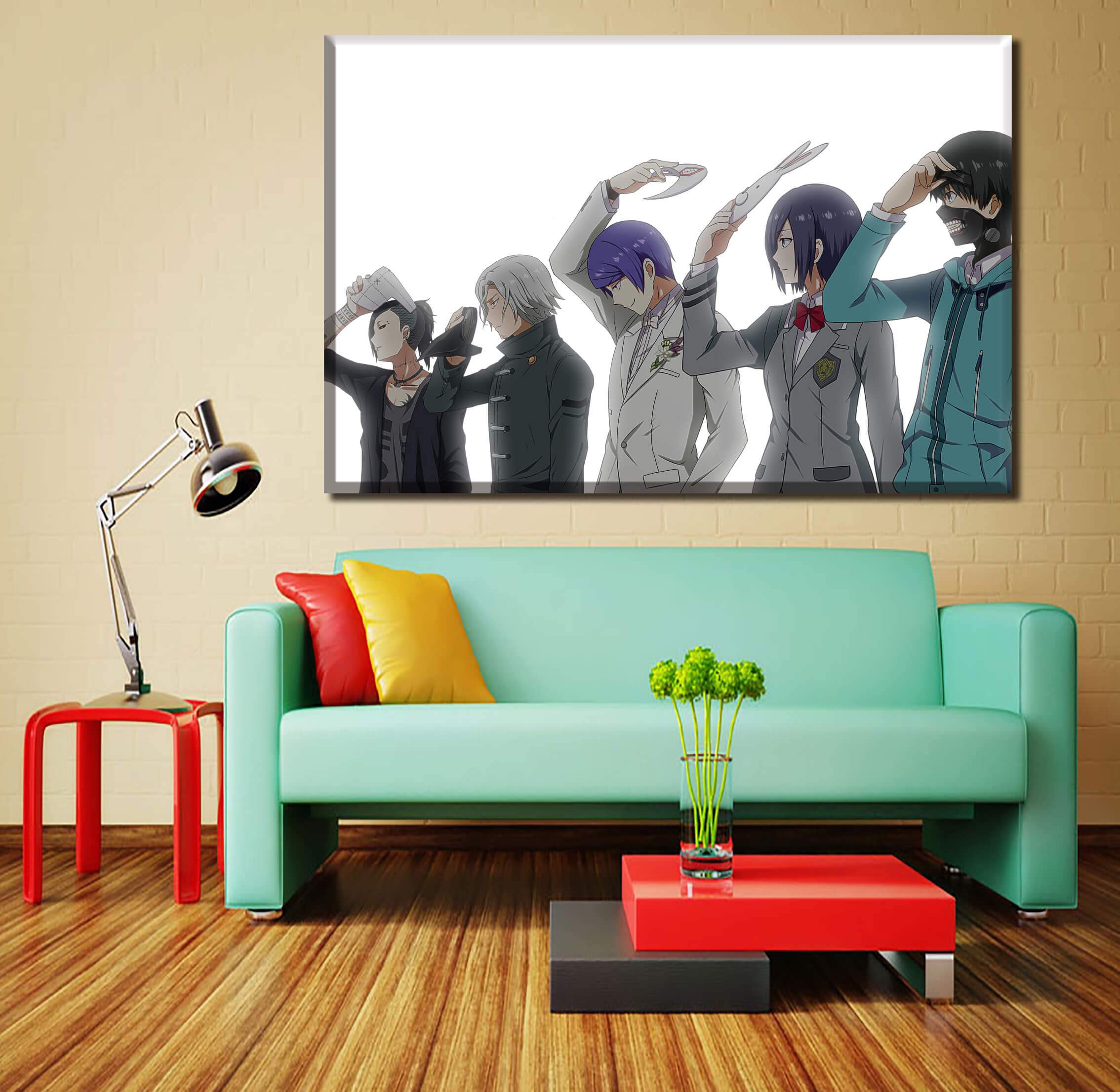 Décoration murale en 5 pièces Tokyo Ghoul Evolution Décoration murale en 5 pièces Tokyo Ghoul Evolution