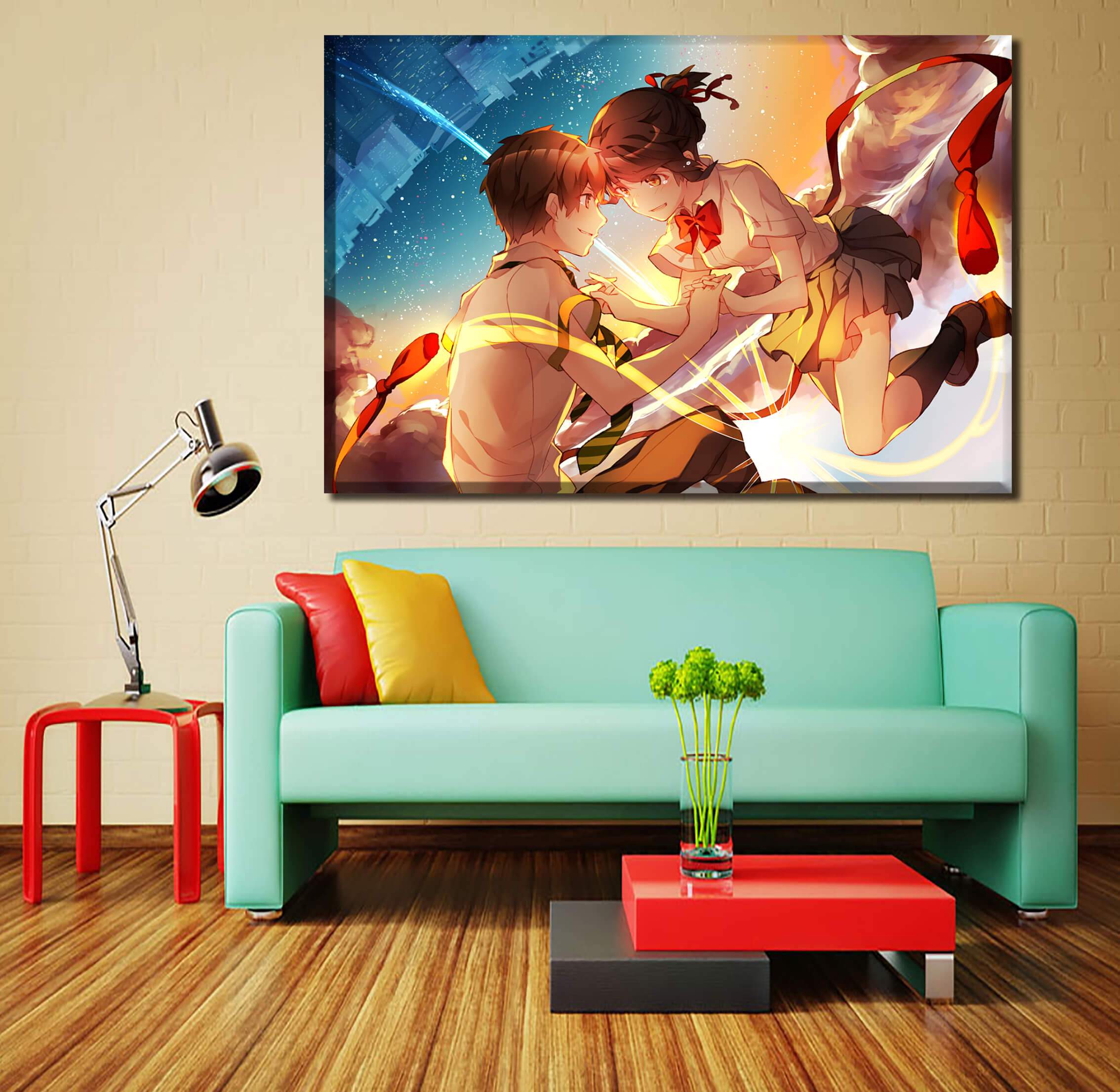 Décoration murale en 5 pièces Your Name Taki X Metsuha Décoration murale en 5 pièces Your Name Taki X Metsuha