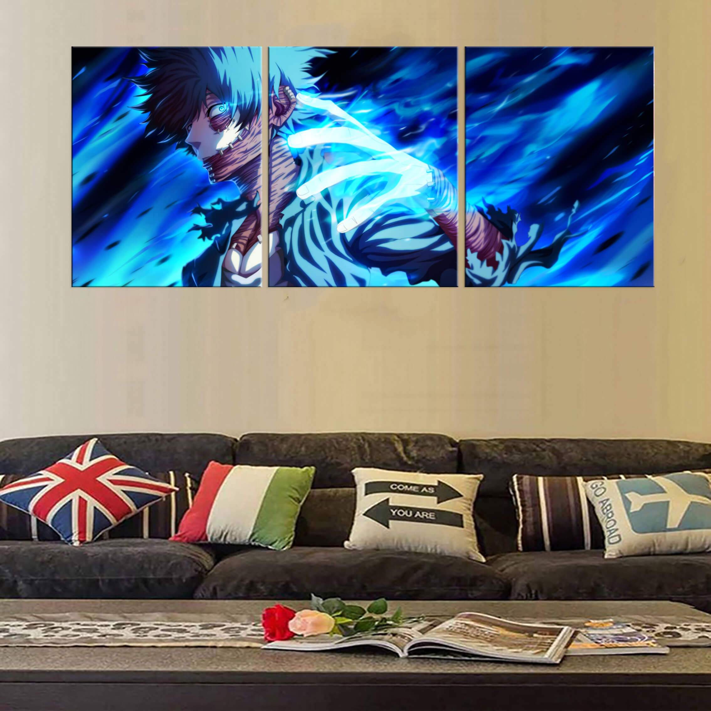 Décoration murale My Hero Academia Dabi Décoration murale My Hero Academia Dabi
