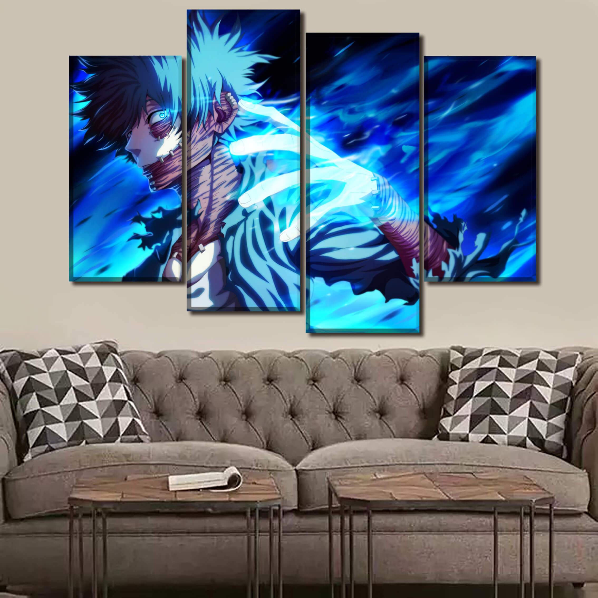 Décoration murale My Hero Academia Dabi Décoration murale My Hero Academia Dabi