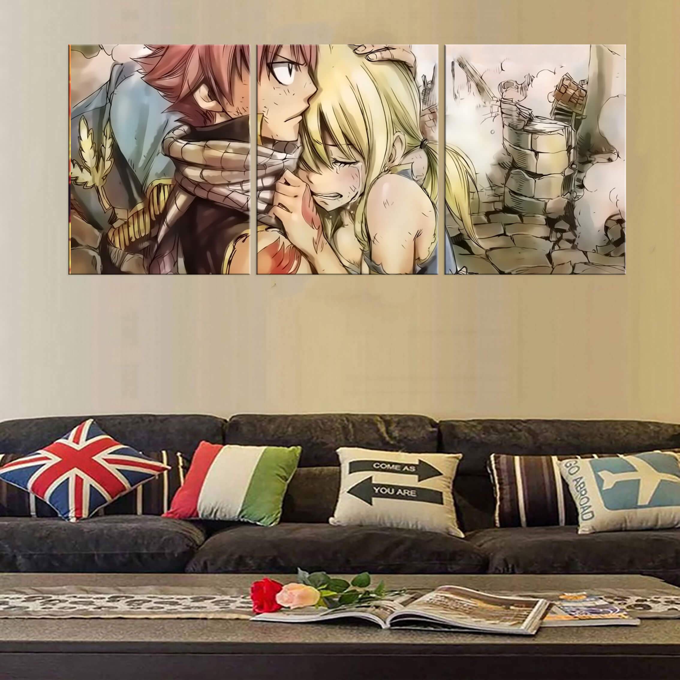 Décoration murale Fairy Tail Natsu & Lucy Décoration murale Fairy Tail Natsu & Lucy