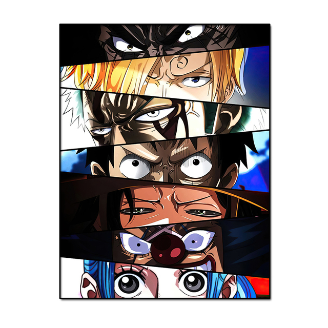 Poster One Piece Avis de recherche Luffy - L'Univers Otaku